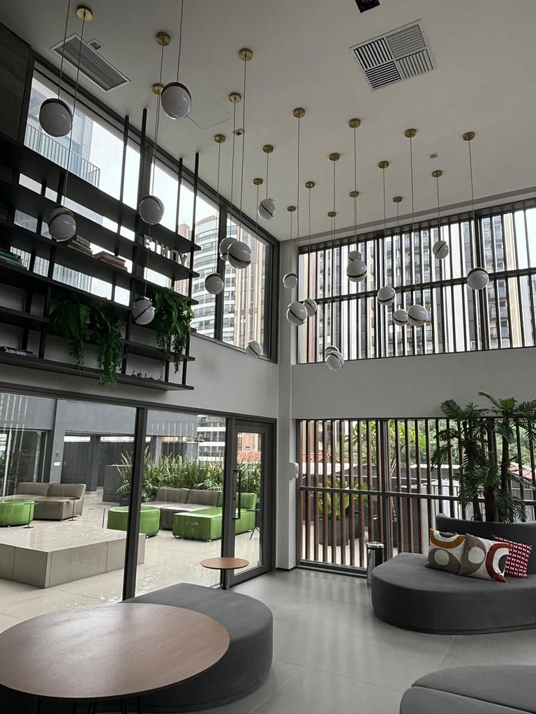 Studio em Vila Mariana com Coworking no Prédio
