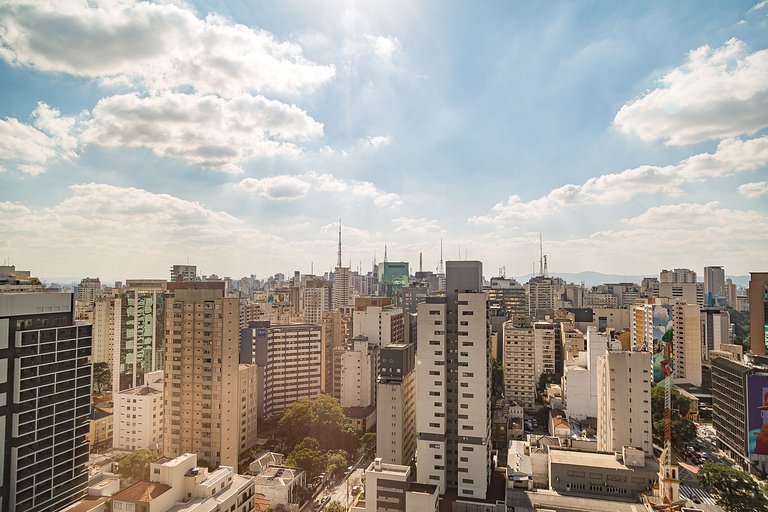 Studio On Paulista a apenas 25m do Metrô Paraíso!