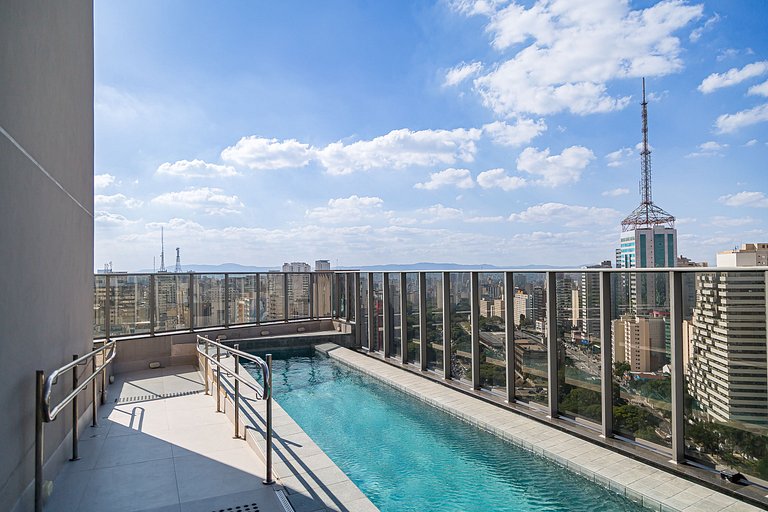 Studio On Paulista a apenas 25m do Metrô Paraíso!