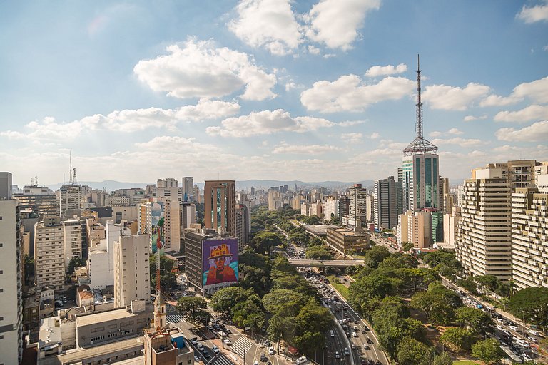 Studio On Paulista a apenas 25m do Metrô Paraíso!