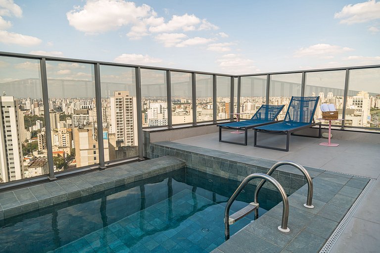 Studio On Paulista a apenas 25m do Metrô Paraíso!