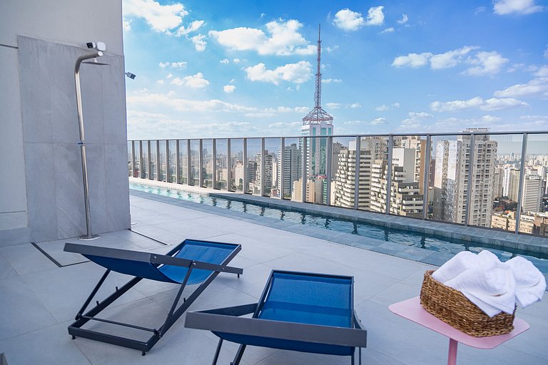 Studio On Paulista a apenas 25m do Metrô Paraíso!