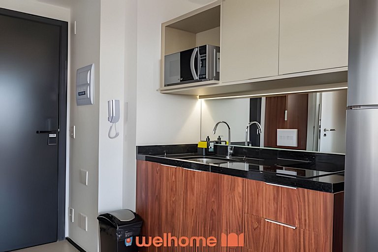 Studio em Vila Mariana com Coworking no Prédio