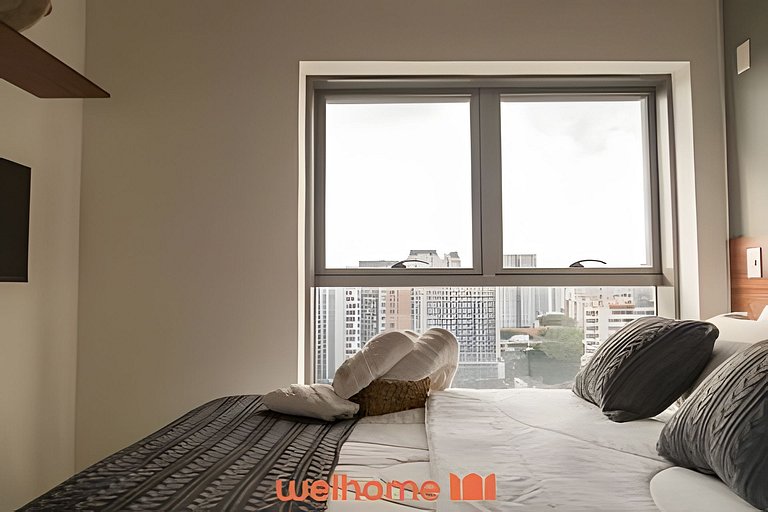 Studio em Vila Mariana com Coworking no Prédio