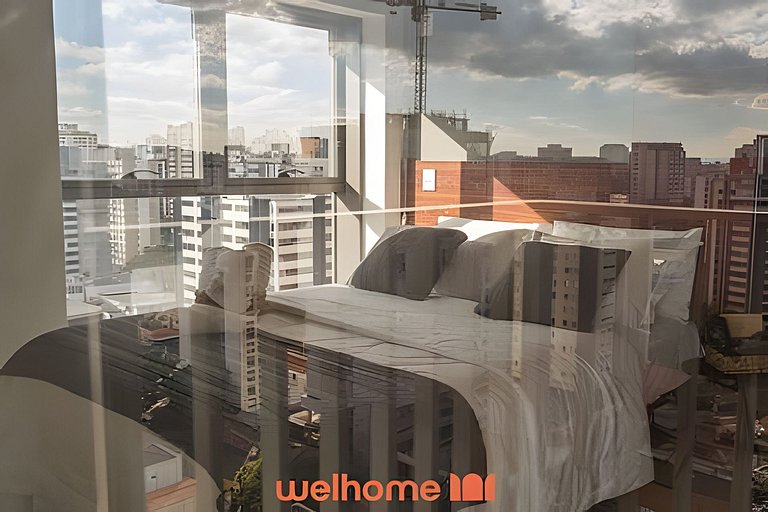 Studio em Vila Mariana com Coworking no Prédio