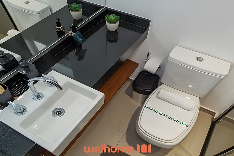 Studio em Vila Mariana com Coworking no Prédio