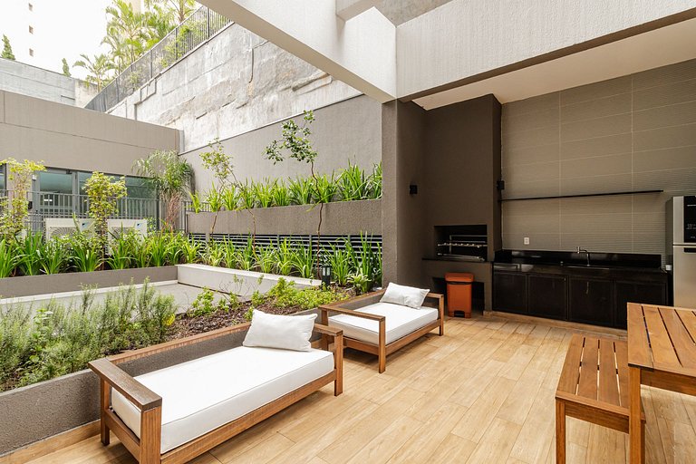 Studio Modern Clementino a 550m da Unifesp