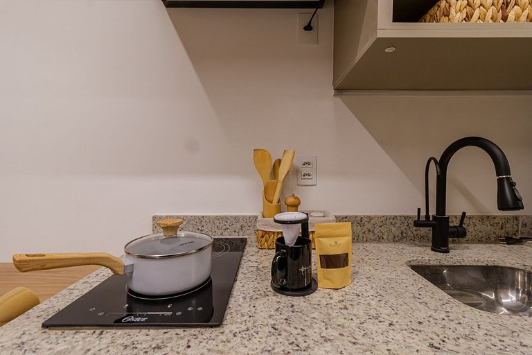 Studio Modern Clementino a 550m da Unifesp