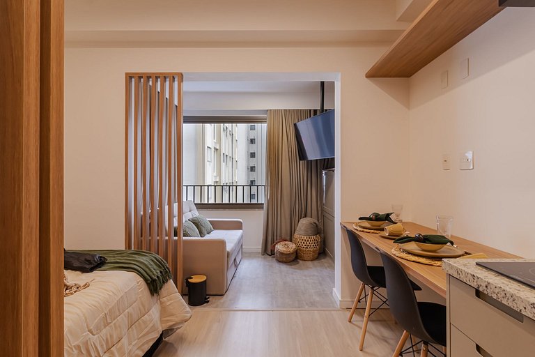 Studio Modern Clementino a 550m da Unifesp