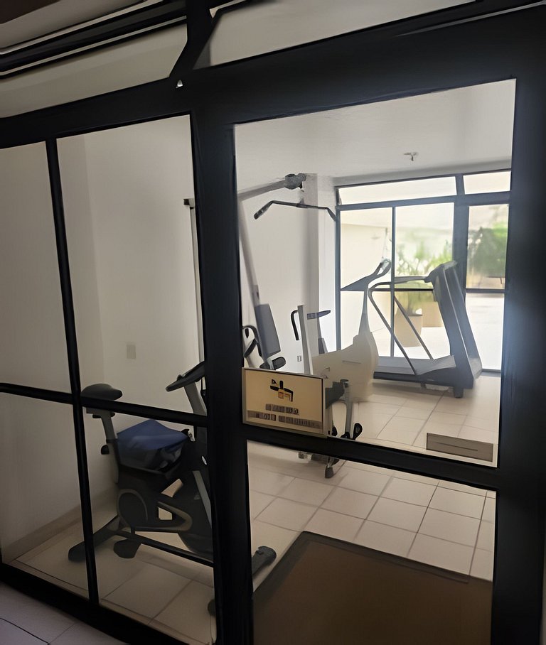 2 Quartos + Varanda + Vaga | Posto 4,Copacabana