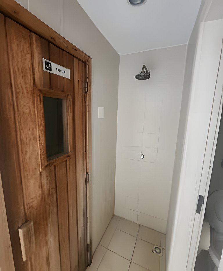 2 Quartos + Varanda + Vaga | Posto 4,Copacabana