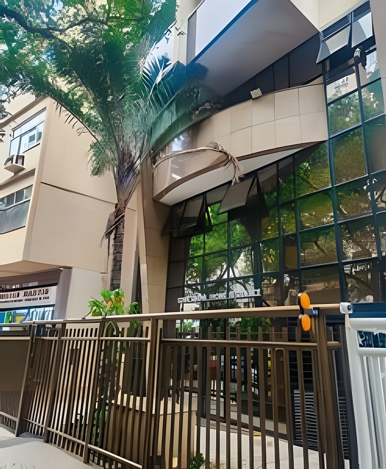2 Quartos + Varanda + Vaga | Posto 4,Copacabana